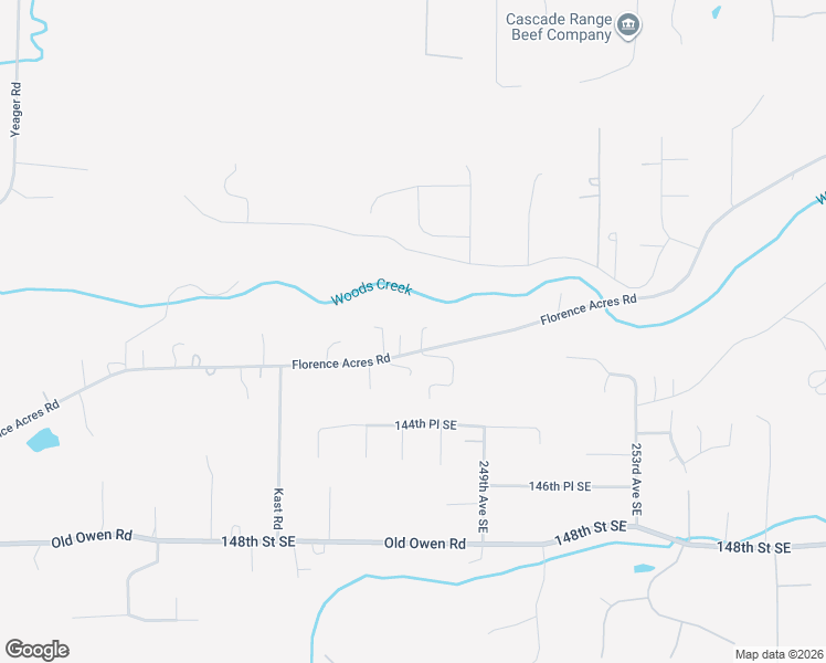 map of restaurants, bars, coffee shops, grocery stores, and more near 24611 Florence Acres Road in Monroe