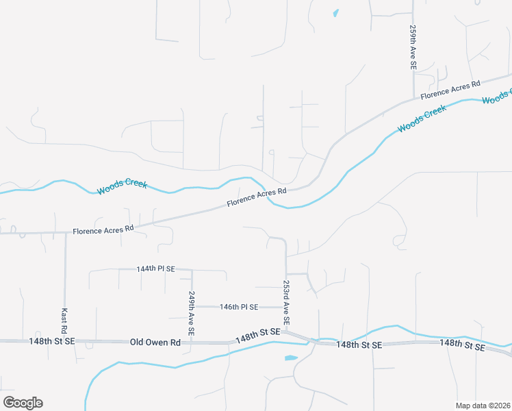 map of restaurants, bars, coffee shops, grocery stores, and more near 25122 Florence Acres Road in Monroe
