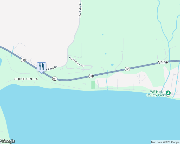 map of restaurants, bars, coffee shops, grocery stores, and more near 212 Huckleberry Lane in Port Ludlow