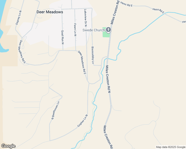 map of restaurants, bars, coffee shops, grocery stores, and more near 30355 Deer Meadows Road East in Deer Meadows