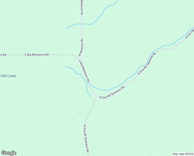 map of restaurants, bars, coffee shops, grocery stores, and more near 12611 East Big Meadows Road in Chattaroy