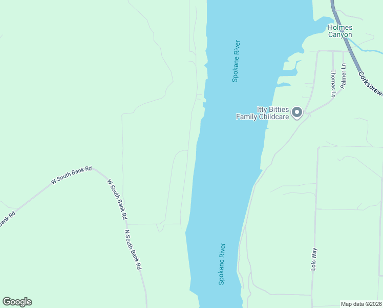 map of restaurants, bars, coffee shops, grocery stores, and more near 23610 North Westlake Drive in Nine Mile Falls