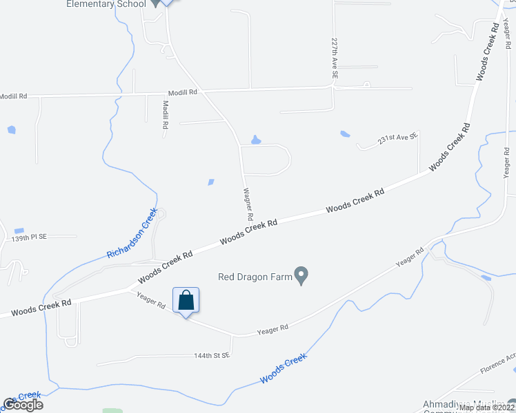 map of restaurants, bars, coffee shops, grocery stores, and more near 13721 Wagner Road in Monroe