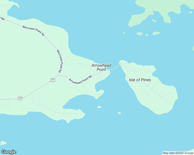 map of restaurants, bars, coffee shops, grocery stores, and more near 4293-4415 Arrowhead Point Road in Tower
