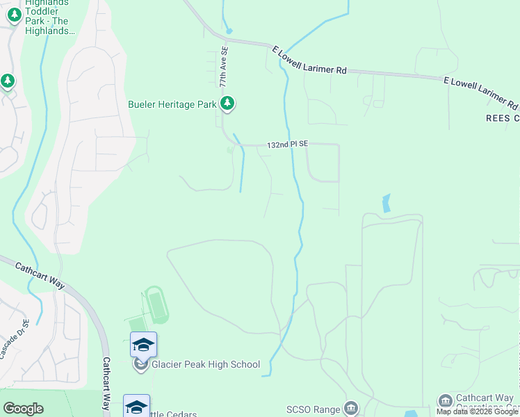 map of restaurants, bars, coffee shops, grocery stores, and more near 13518 79th Avenue Southeast in Snohomish