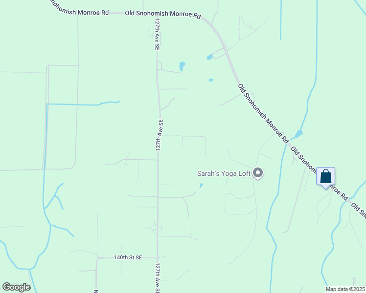 map of restaurants, bars, coffee shops, grocery stores, and more near 12806 132nd Street Southeast in Snohomish