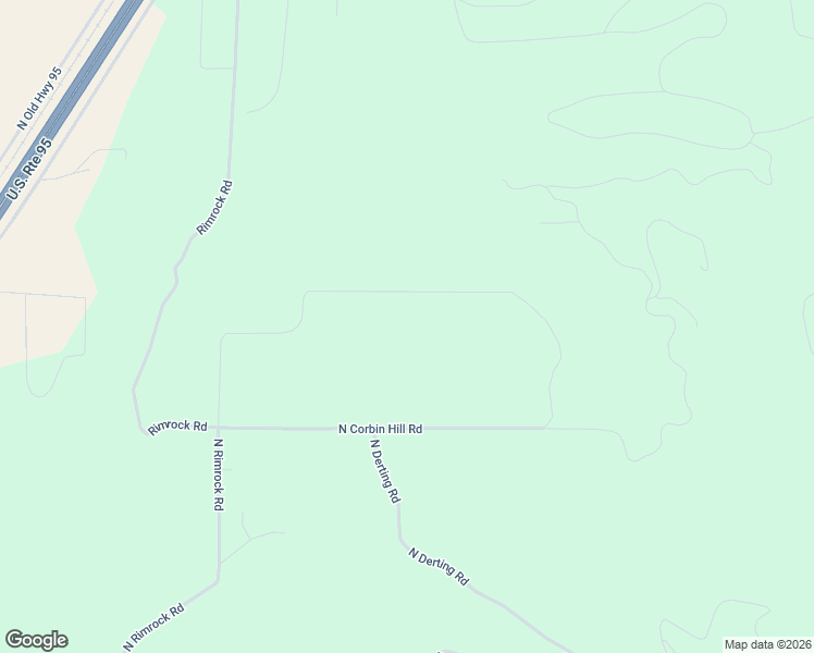 map of restaurants, bars, coffee shops, grocery stores, and more near 24459 North Rimrock Road in Hayden