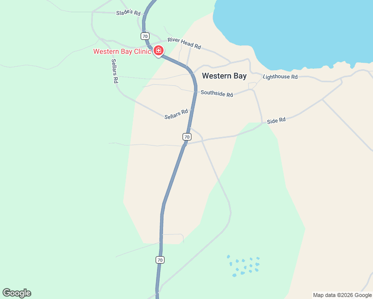 map of restaurants, bars, coffee shops, grocery stores, and more near Newfoundland and Labrador 70 in Winterton