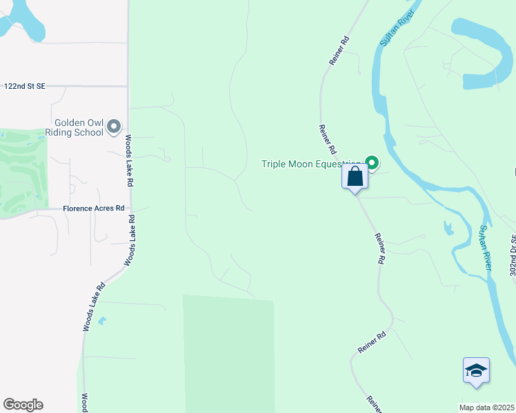 map of restaurants, bars, coffee shops, grocery stores, and more near 29009 126th Street Southeast in Monroe