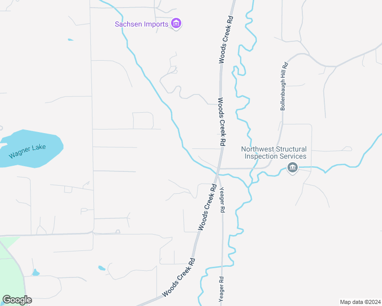 map of restaurants, bars, coffee shops, grocery stores, and more near 12732 Woods Creek Road in Monroe