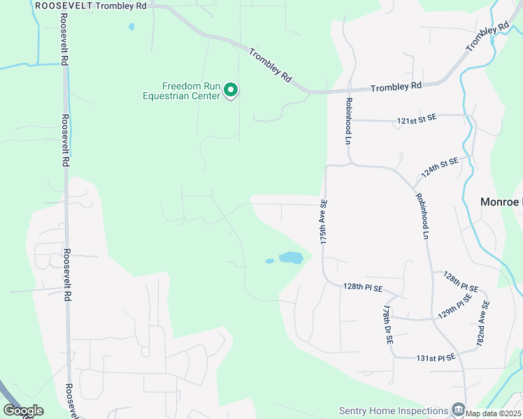 map of restaurants, bars, coffee shops, grocery stores, and more near 16904 125th Street Southeast in Snohomish
