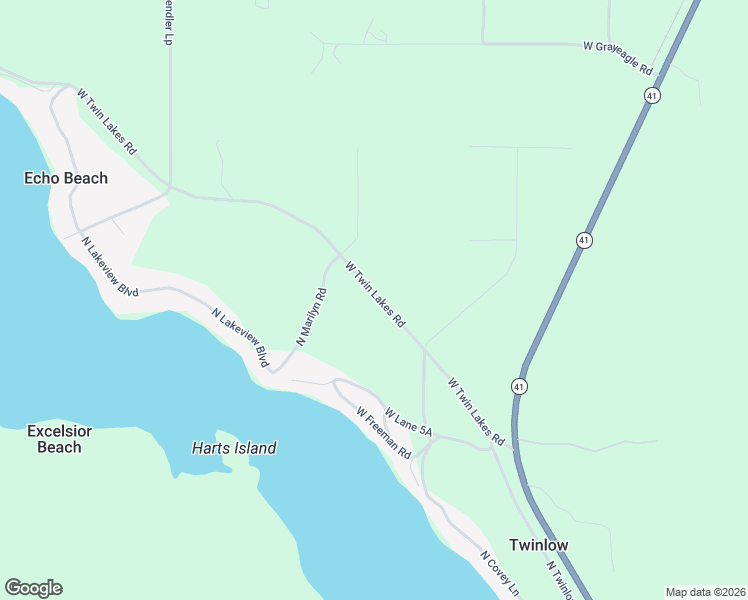 map of restaurants, bars, coffee shops, grocery stores, and more near 23651 North Marilyn Road in Rathdrum