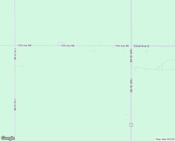 map of restaurants, bars, coffee shops, grocery stores, and more near 1643 15th Avenue Northeast in Grand Forks