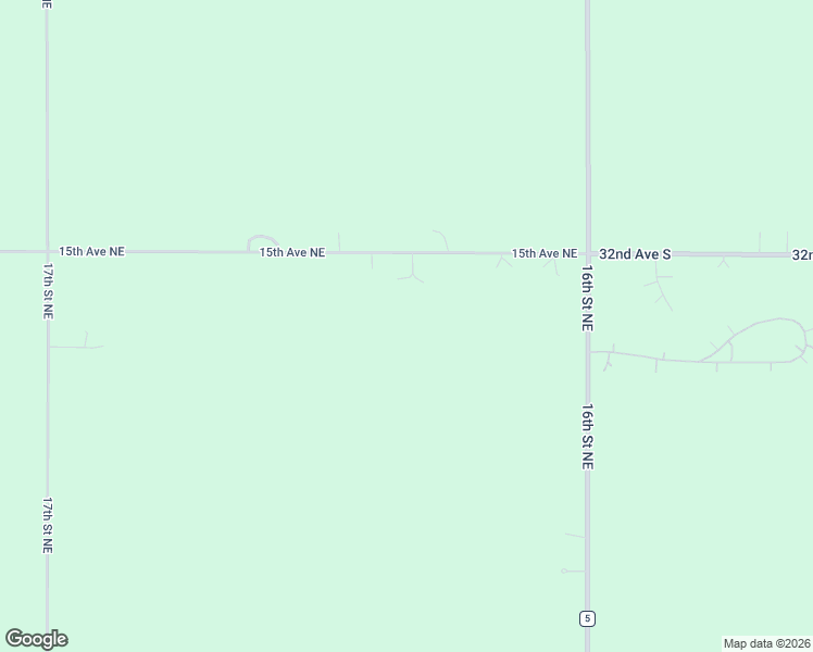 map of restaurants, bars, coffee shops, grocery stores, and more near 1633 15th Avenue Northeast in Grand Forks