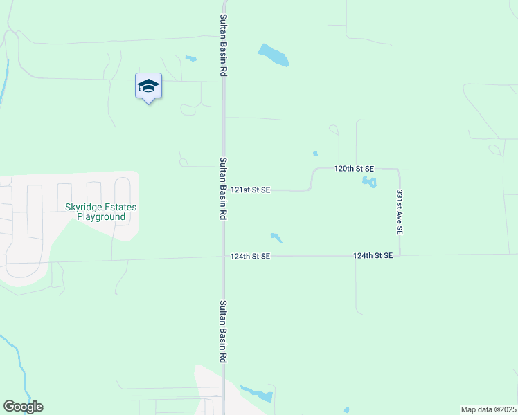 map of restaurants, bars, coffee shops, grocery stores, and more near 32502 121st Street Southeast in Sultan