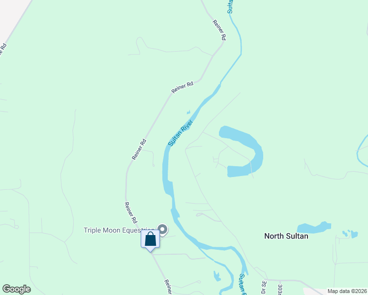 map of restaurants, bars, coffee shops, grocery stores, and more near 11910 Trout Farm Road in Sultan