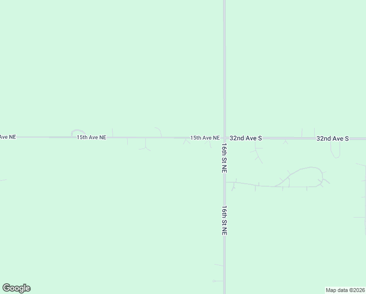 map of restaurants, bars, coffee shops, grocery stores, and more near 1617 15th Avenue Northeast in Grand Forks