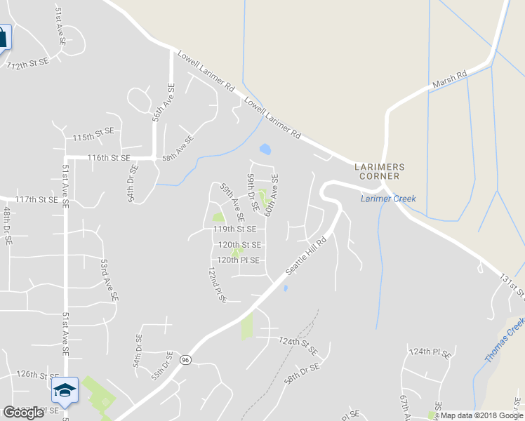 map of restaurants, bars, coffee shops, grocery stores, and more near 11811 59th Drive Southeast in Snohomish