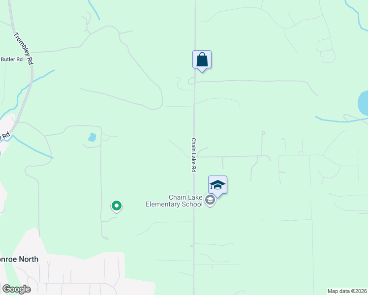 map of restaurants, bars, coffee shops, grocery stores, and more near 19411 118th Street Southeast in Snohomish