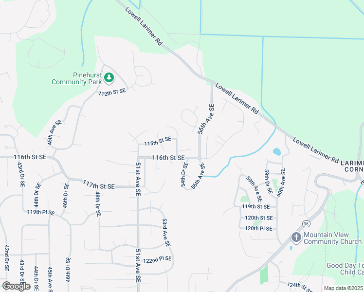 map of restaurants, bars, coffee shops, grocery stores, and more near 11425 53rd Avenue Southeast in Everett