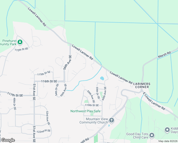 map of restaurants, bars, coffee shops, grocery stores, and more near 11331 58th Avenue Southeast in Everett