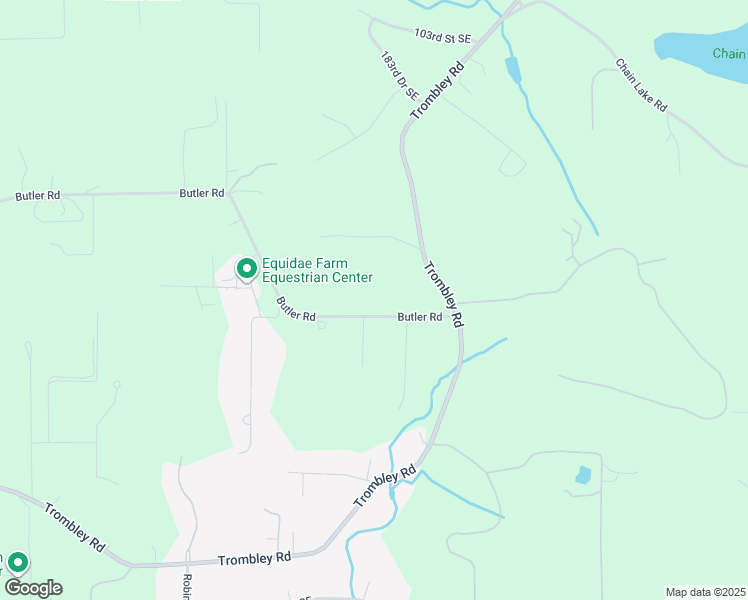 map of restaurants, bars, coffee shops, grocery stores, and more near 18125 Butler Road in Snohomish