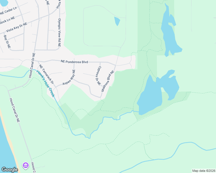 map of restaurants, bars, coffee shops, grocery stores, and more near 36946 Madrona Boulevard Northeast in Hansville