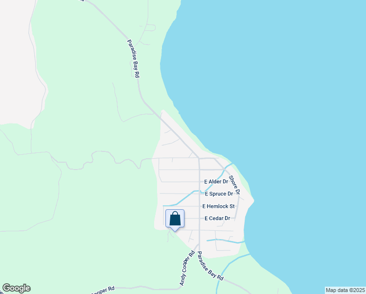map of restaurants, bars, coffee shops, grocery stores, and more near 80 West Boat Drive in Port Ludlow