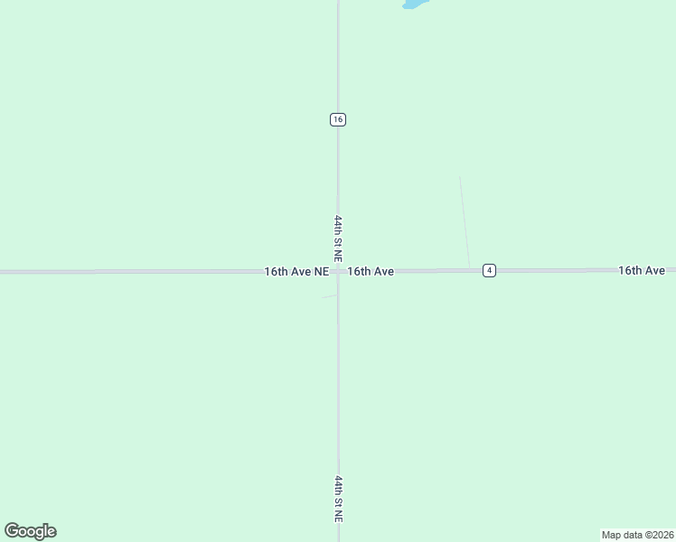 map of restaurants, bars, coffee shops, grocery stores, and more near 4401 16th Avenue in Larimore