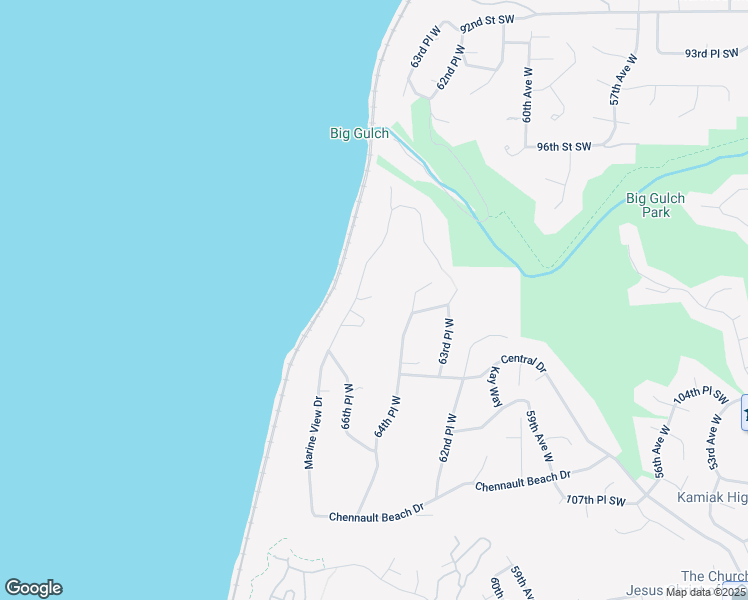 map of restaurants, bars, coffee shops, grocery stores, and more near 10027 Marine View Drive in Mukilteo