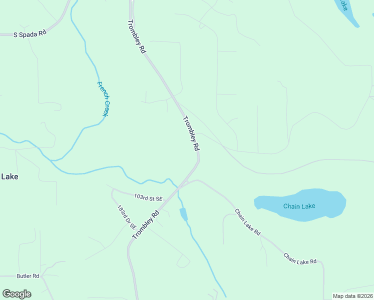 map of restaurants, bars, coffee shops, grocery stores, and more near 10110 Trombley Road in Snohomish