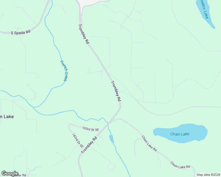 map of restaurants, bars, coffee shops, grocery stores, and more near 10110 Trombley Road in Snohomish