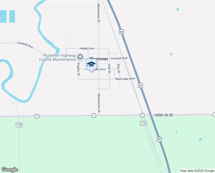 map of restaurants, bars, coffee shops, grocery stores, and more near 180 Evelyn Avenue in Plummer
