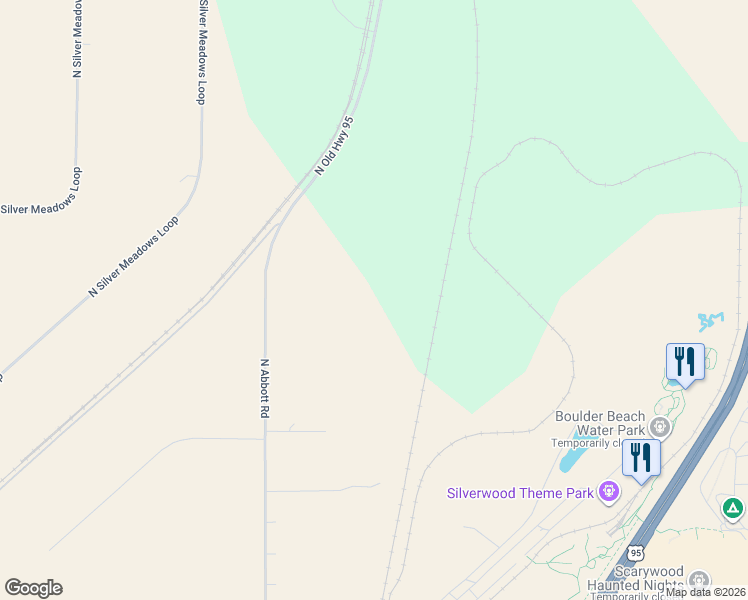 map of restaurants, bars, coffee shops, grocery stores, and more near 26804 Old Highway 95 in Athol