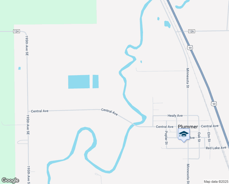map of restaurants, bars, coffee shops, grocery stores, and more near 620 Central Avenue in Plummer