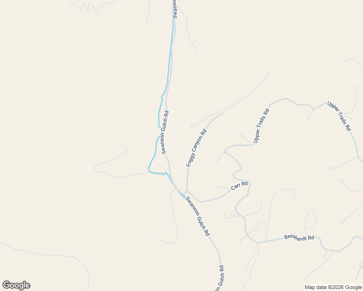 map of restaurants, bars, coffee shops, grocery stores, and more near 383 Foggy Canyon Road in Manson