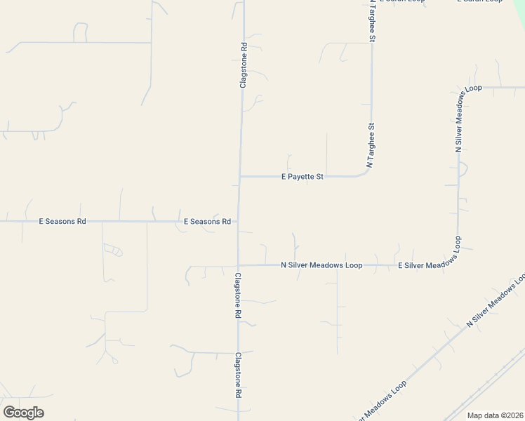 map of restaurants, bars, coffee shops, grocery stores, and more near 27294 North Clagstone Road in Athol