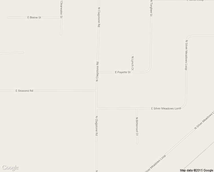 map of restaurants, bars, coffee shops, grocery stores, and more near 27294 North Clagstone Road in Athol