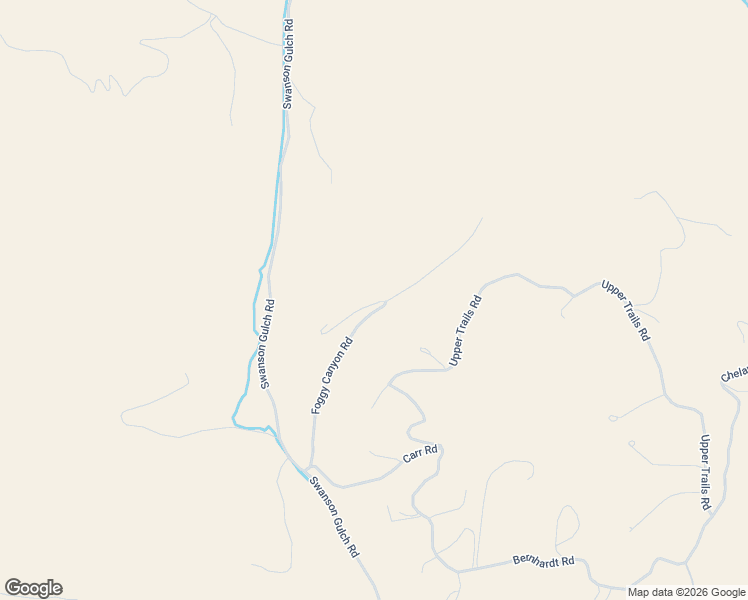 map of restaurants, bars, coffee shops, grocery stores, and more near 383 Foggy Canyon Road in Manson