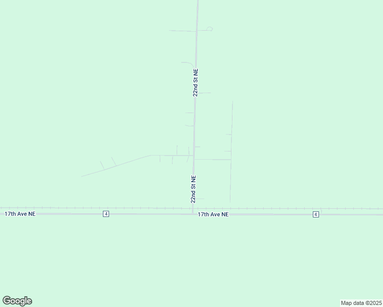 map of restaurants, bars, coffee shops, grocery stores, and more near 1732 22nd Street Northeast in Emerado