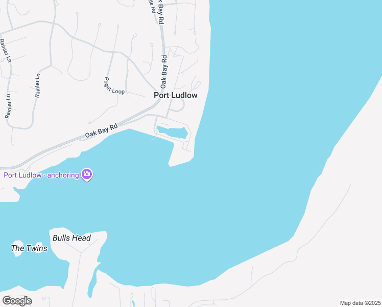 map of restaurants, bars, coffee shops, grocery stores, and more near 14 Heron Road in Port Ludlow