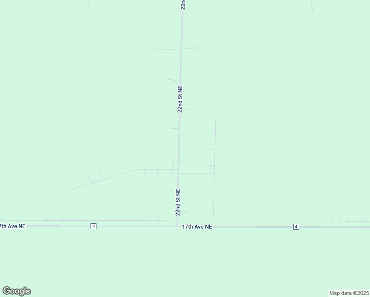 map of restaurants, bars, coffee shops, grocery stores, and more near 1732 22nd Street Northeast in Emerado