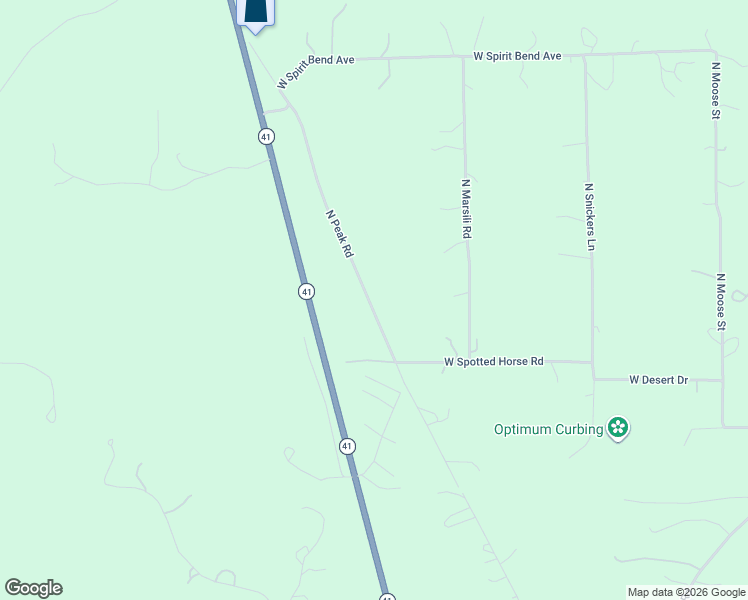map of restaurants, bars, coffee shops, grocery stores, and more near North Rourke Road in Spirit Lake