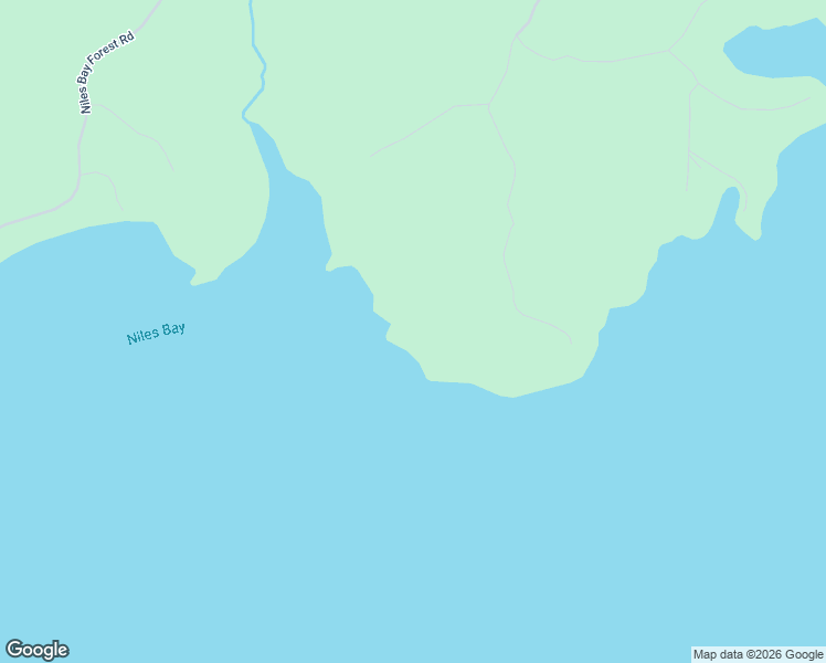 map of restaurants, bars, coffee shops, grocery stores, and more near 2833 South Niles Bay Forest Road in Orr