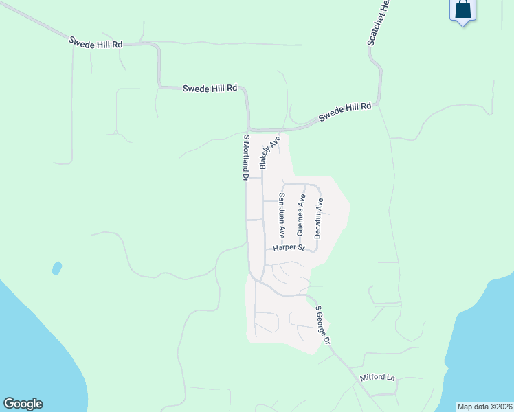 map of restaurants, bars, coffee shops, grocery stores, and more near 7886 Blakely Avenue in Clinton
