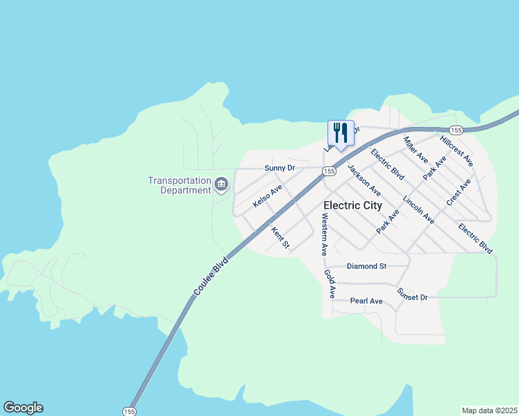 map of restaurants, bars, coffee shops, grocery stores, and more near 213 Kelso Avenue in Electric City
