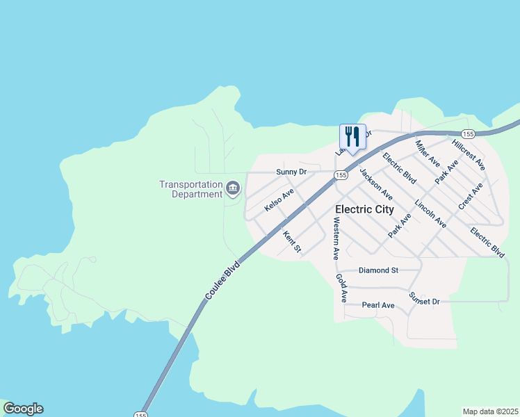 map of restaurants, bars, coffee shops, grocery stores, and more near 213 Kelso Avenue in Electric City