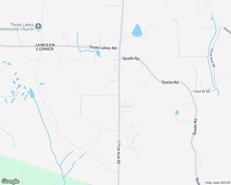 map of restaurants, bars, coffee shops, grocery stores, and more near 7128 171st Avenue Southeast in Snohomish