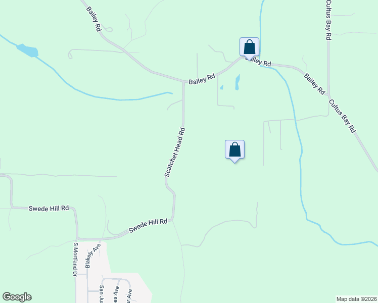 map of restaurants, bars, coffee shops, grocery stores, and more near 7651 Scatchet Head Road in Clinton