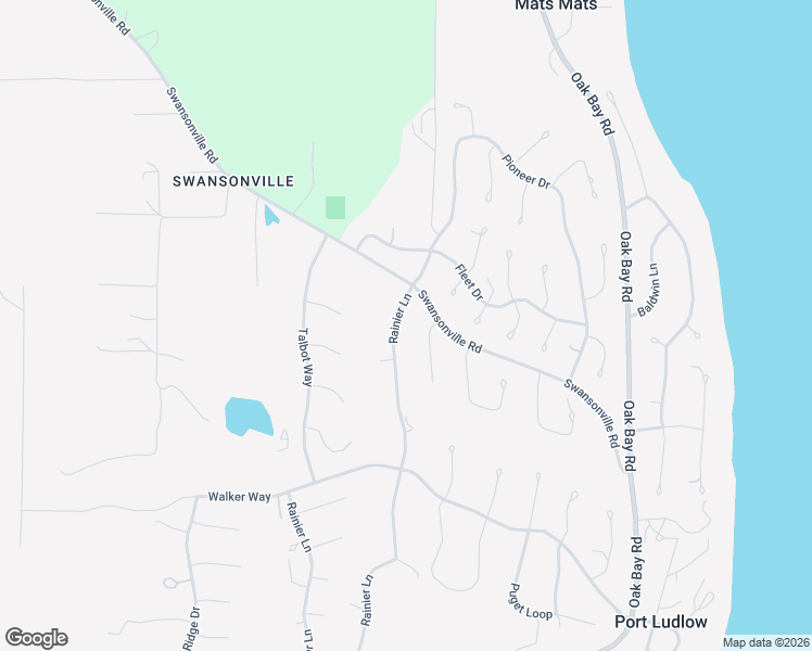 map of restaurants, bars, coffee shops, grocery stores, and more near 131 Rainier Lane in Port Ludlow